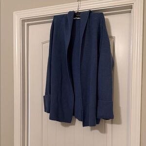 Ann Taylor Women's Blue Cardigan